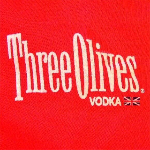 Three Olives Vodka Tee Shirt - Picture 5 of 8